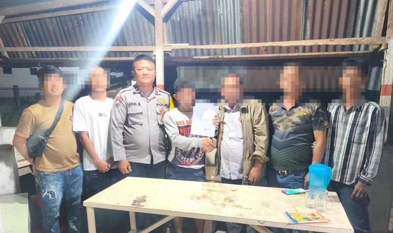 Polsek Siantar Marihat Sukses Selesaikan Dugaan Pencurian Buah Kelapa Sawit Lewat Problem Solving