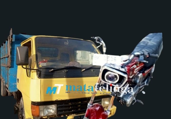 Yamaha RX King Kontra Truck Colt Diesel, Satu Tewas