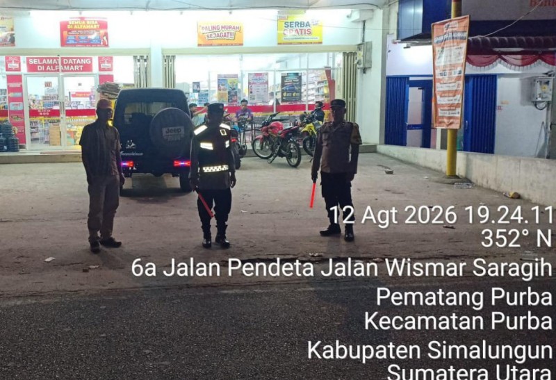 24 Jam Melayani Negara, Polres Simalungun Hadirkan Keamanan dari Pagi hingga Malam untuk Masyarakat