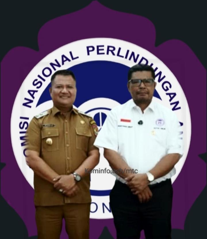 Ketua KOMNAS Anak Kunjungi Asahan Diterima Wakil Bupati