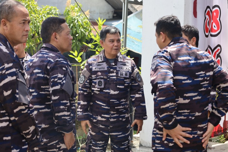 Kunker Tim Logistik TNI AL ke Kodaeral I Belawan