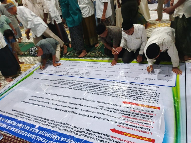Warga Samadua Aceh Selatan Tolak Tambang Emas, Khawatir Picu Banjir dan Rusak Lingkungan