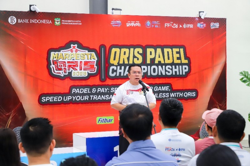 Wali Kota Wesly Silalahi Buka Kompetisi QRIS Padel Championship Tahun 2026