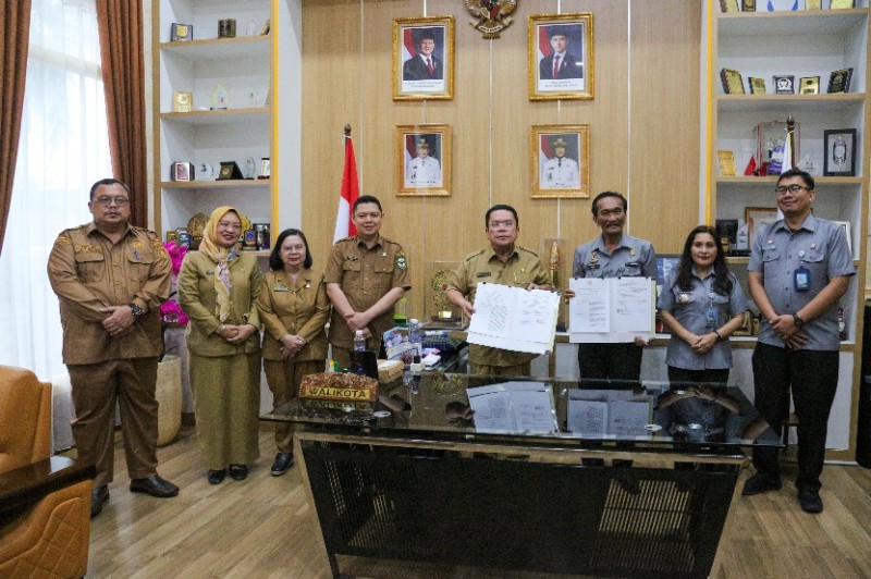 Wesly Teken Kerjasama Layanan Hukum di Daerah Bersama Kakanwil Kemenkum Sumut