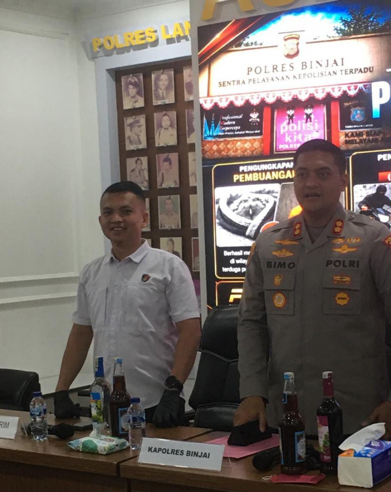 Pelaku Pembuang Bayi dan Bidan Persalinan Ditangkap Polres Binjai