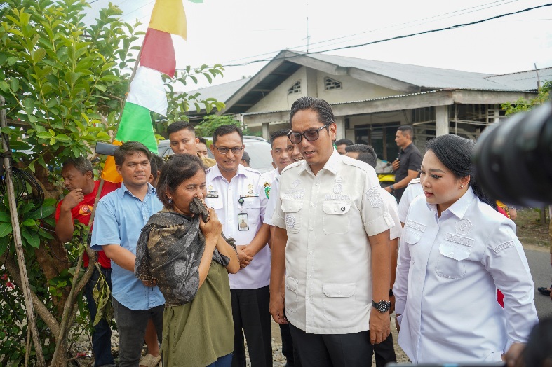 Rico Waas Tinjau Rehabilitasi 3 RTLH di Medan Tuntungan, 213 Unit Ditargetkan Rampung*