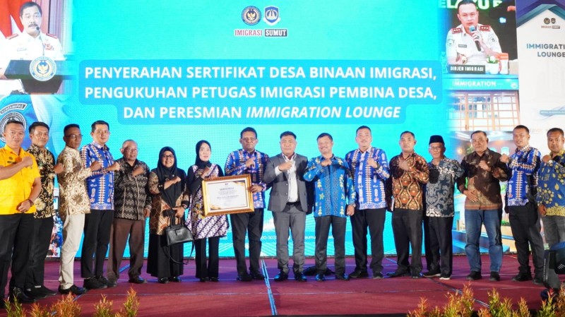 17 Desa di Deli Serdang Jadi Desa Binaan Imigrasi