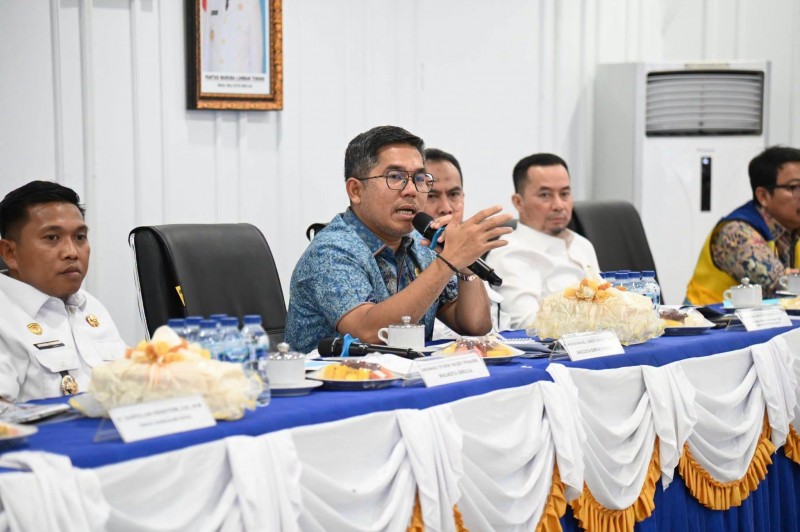 Wali Kota Sibolga Rakor Bersama Anggota Komisi V DPR RI Bahas Penguatan Infrastruktur dana Konektivitas Transportasi