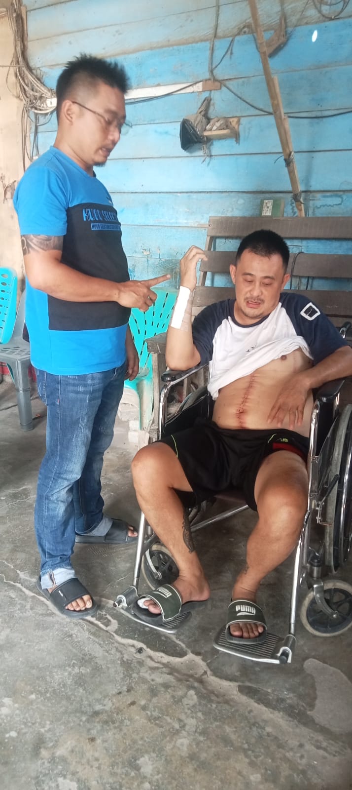 Geng Star' Tembaki Warga Keturunan, Polsek Tanjung Morawa Dinilai Tidak Profesional, Polda Sumut Atensi