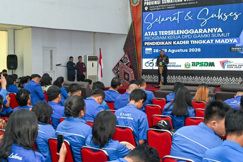 Pj Sekdaprov: GAMKI Mitra Strategis Pemprov Sumut dalam Pembangunan Daerah