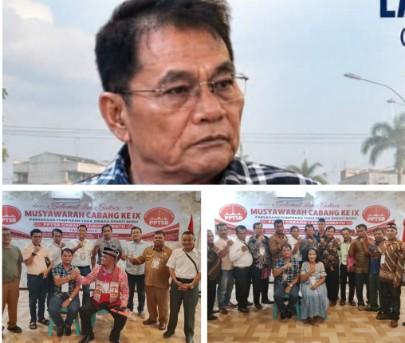 Terpilih Secara Aklamasi, L.A  Makmur Sinaga -  Ketua PPTSB Kabupaten Labuhanbatu Periode 2026 - 2030