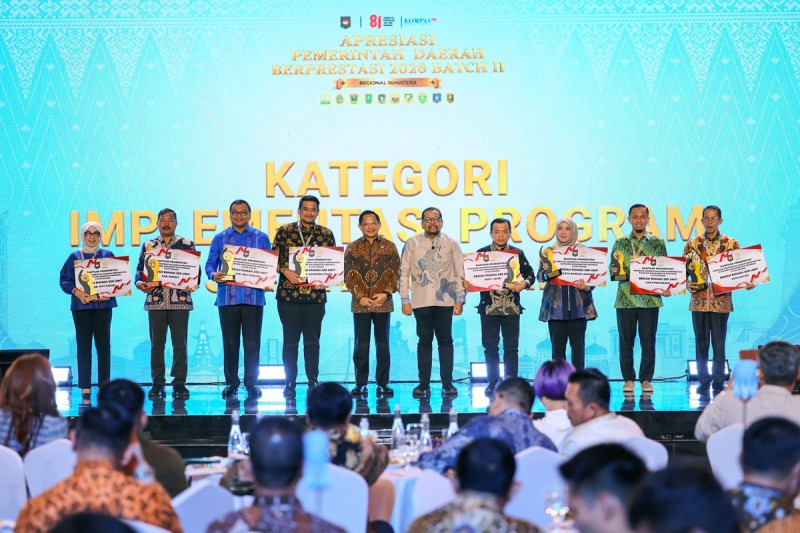 Bobby Nasution Terima Penghargaan, Sumut Terbaik I Implementasi Program 3 Juta Rumah