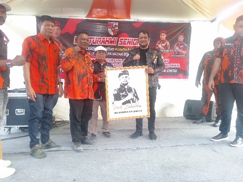 Reuni Akbar Senioren PP Belawan Sukses, 1 Ton Beras Dibagi-bagi