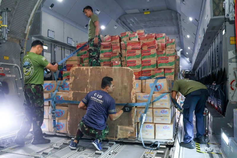 Sebanyak 8.126 Personel TNI Dikerahkan dan 1.011,756 Ton Bantuan Disalurkan, Gempa NTT