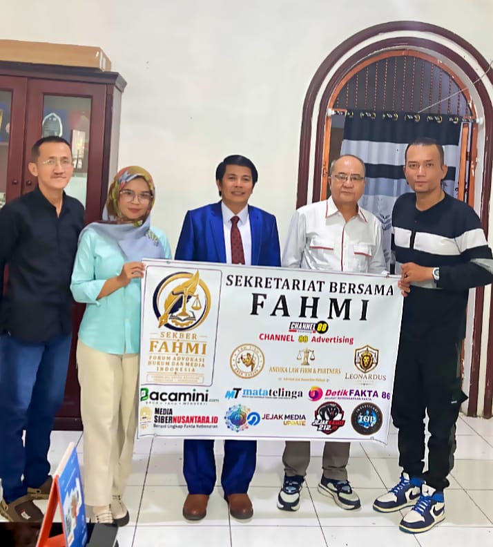 Jelang HUT ke-81 RI, SEKBER FAHMI Resmi Berdiri di Sumut. Gabungkan Advokat dan Media Kawal Hukum