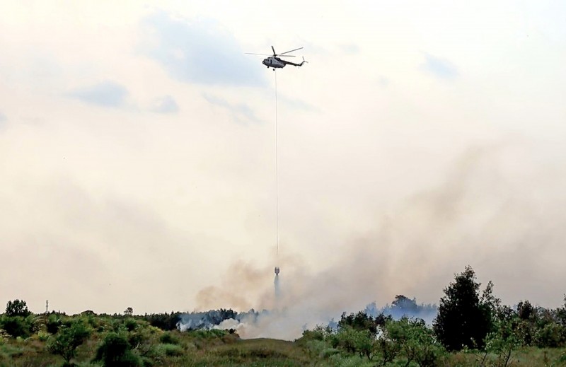 Personel Lanud Sjamsudin Noor dan Kekuatan Udara Bergerak, Heli TNI AU dan Gabungan Dikerahkan, Wujud Negara Hadir