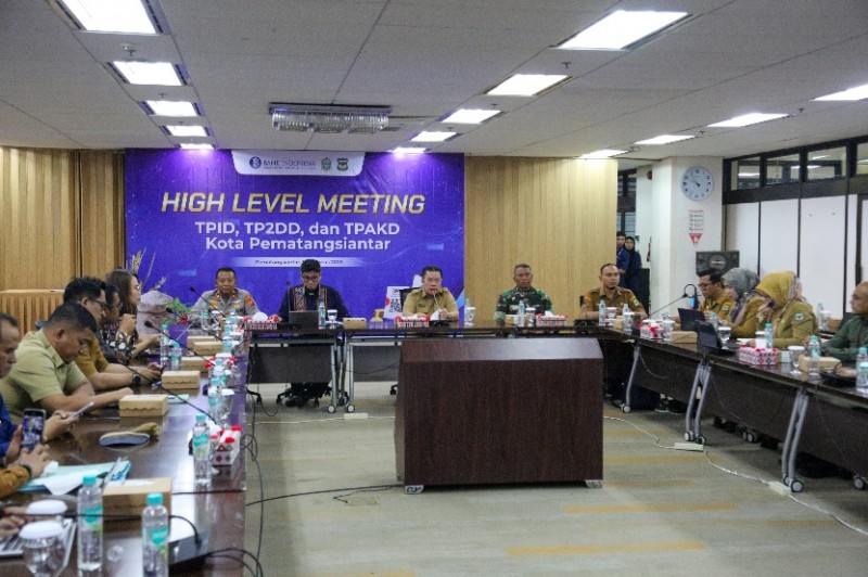 Pengendalian Inflasi, Wali Kota Wesly Rapat HLM TPID Dengan KPw BI Siantar
