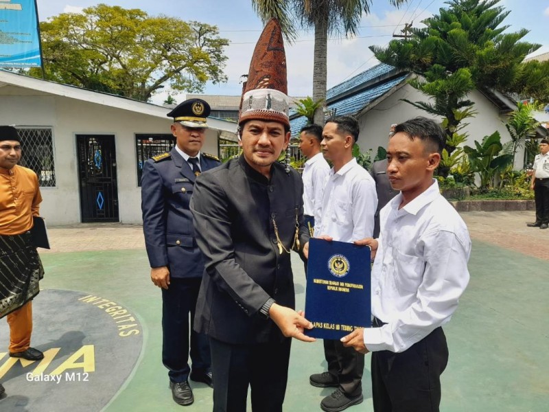 720 Warga Binaan Lapas Kelas IIB Tebingtinggi Terima Remisi, 17 Orang Bebas Langsung