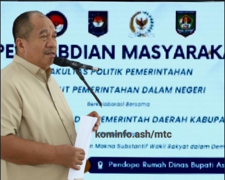 Bupati Asahan Dorong Penambahan Kuota Anak Asahan Masuk IPDN