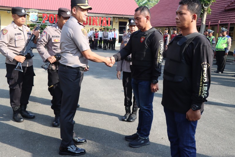 Polres Binjai Aktifkan Kembali TIM Anti Begal
