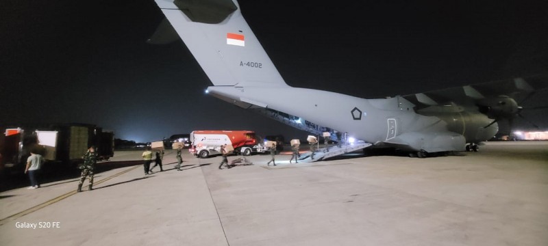 TNI Kerahkan 8.122 Personel dan Salurkan 913,898 Ton Bantuan