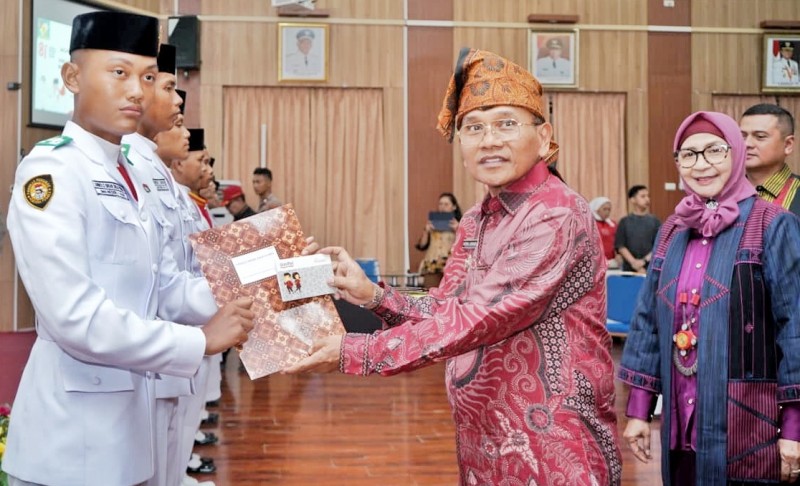 Sukses Laksanakan Tugas, Bupati Simalungun Apresiasi Paskibraka 2026