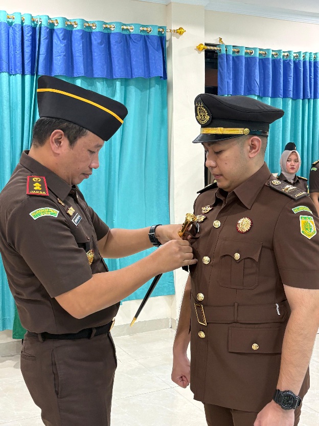 Muhammad Azsmar Haliem Dilantik sebagai Kasi Pidsus Kejari Aceh Selatan