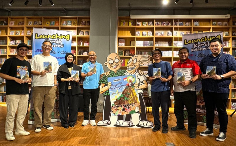JNE dan Grasindo Luncurkan Komik Pengantar Kebahagiaan, Angkat Kisah Para Kurir
