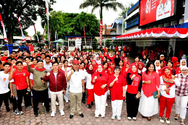 Dinas Kominfo Sumut Semarakkan HUT ke-81 RI, Pererat Kebersamaan Lewat Beragam Lomba