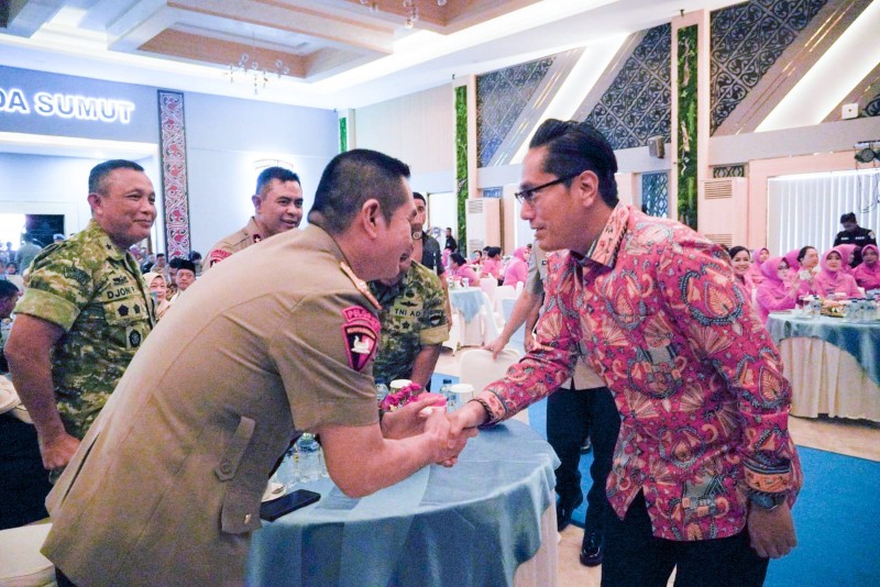 Rico Waas Hadiri Kenal Pamit Wakapolda Sumut, Koordinasi dan Sinergi Harus Terus Terjaga