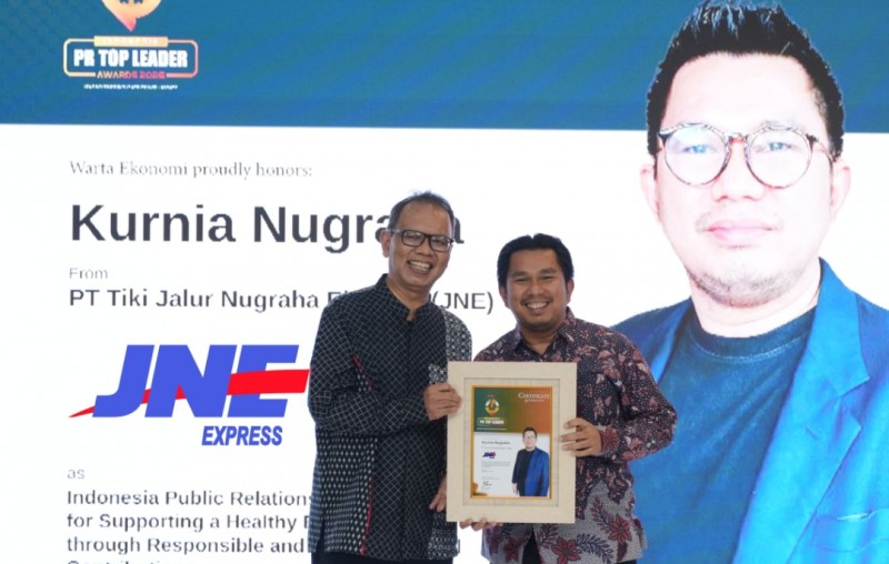 Kurnia Nugraha Raih Penghargaan Indonesia Public Relations Top Leader 2026