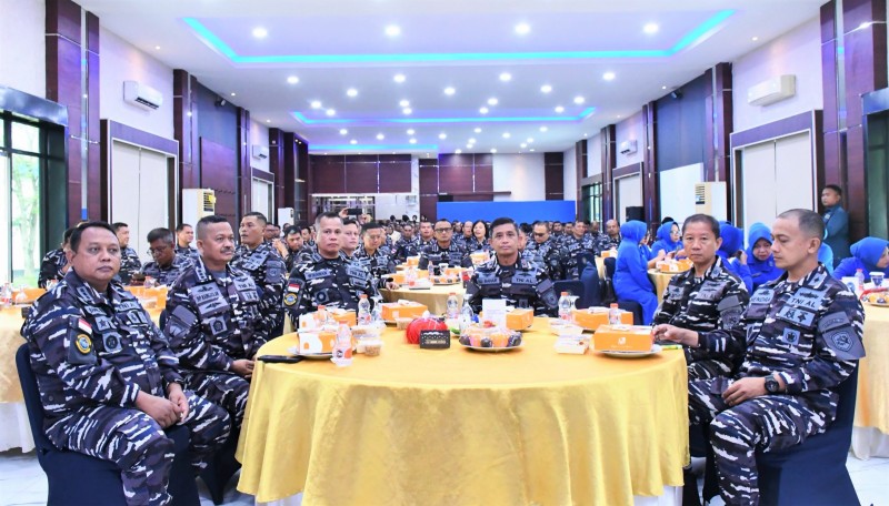 Sinergi Koderal I Belawan dan BRI dalam Kebersamaan HUT-1