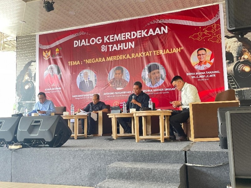 Dialog Kemerdekaan ke-81, LIPPSU Soroti Ironi Pembangunan: &ldquo;Negara Merdeka, Rakyat Masih Terjajah