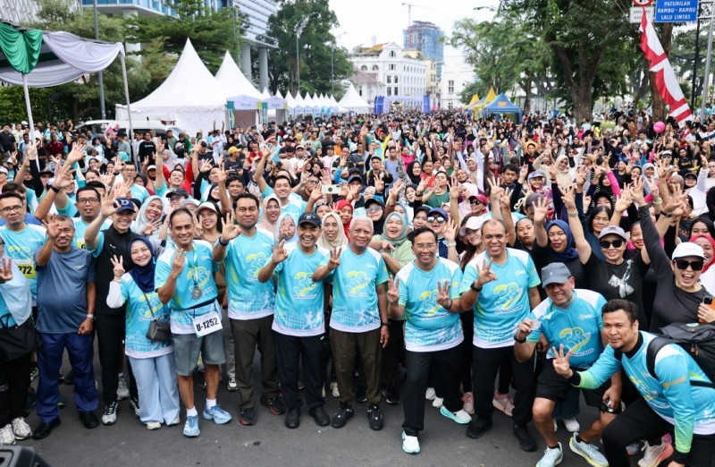 HUT ke-33 RS Adam Malik, Wagub Surya Ajak Masyarakat Semakin Gemar Berolahraga