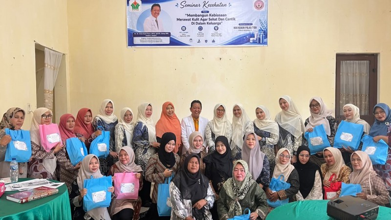 IKBI Unit Kebun Pulau Tiga Gelar Seminar Kesehatan Perawatan Kulit