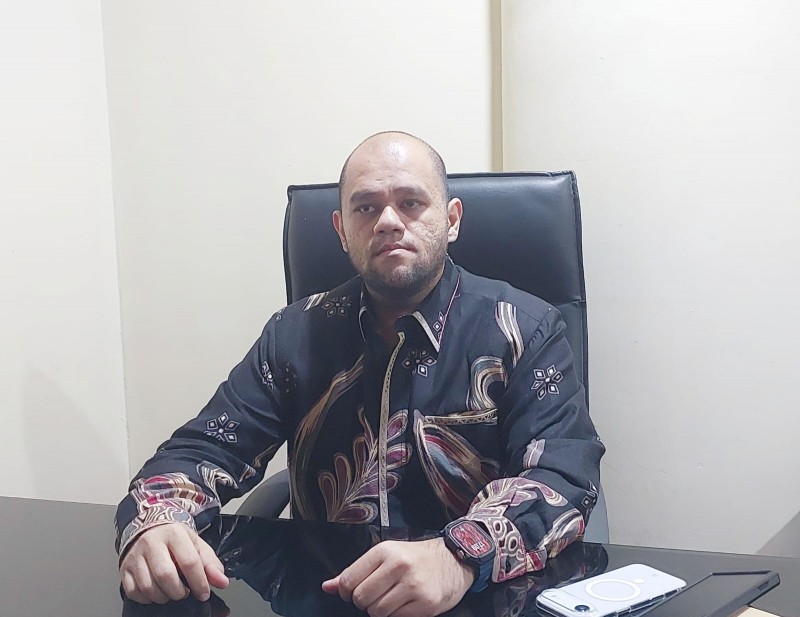 El Barino Shah SH Dugaan Jual Beli Proyek di Perkimcikataru Medan
