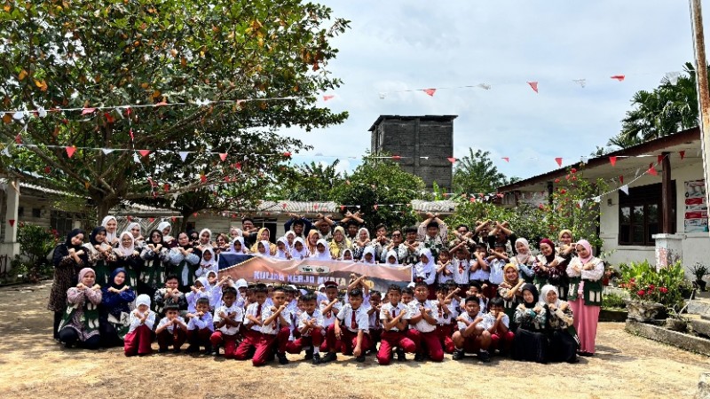 Dari Plang Ecobrick hingga Peringatan Maulid Nabi, Ini Ragam Aksi Inspiratif KKN UINSU di Huta III Dolok Simalungun