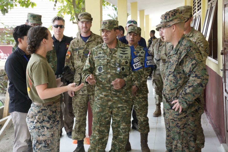 Encap SGS 2026 Buktikan Komitmen Tni Bersama Negara Bangun Fasilitas Pendidikan