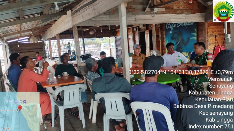 Babinsa dan Pemerintah Desa Pulau Medang Bersinergi Cegah Karhutla, Jaga Lingkungan Tetap Aman dan Lestari