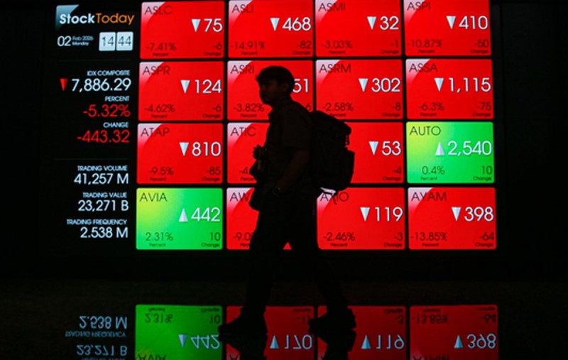 IHSG Tiba-Tiba Anjlok 1,7 Persen ke 6.429, Saham BYAN Merosot