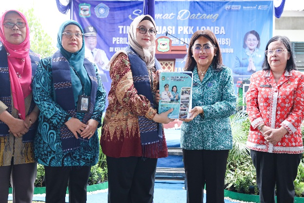 Ketua PKK Liswati Sambut Tim Evaluasi Lomba PHBS Sumut