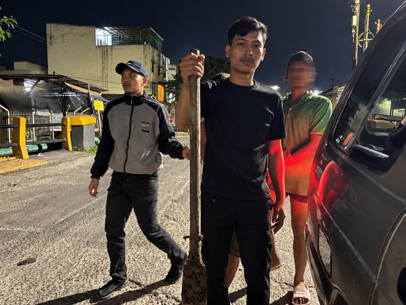 Tiga Rayap Besi di Marelan Dicokok Polisi