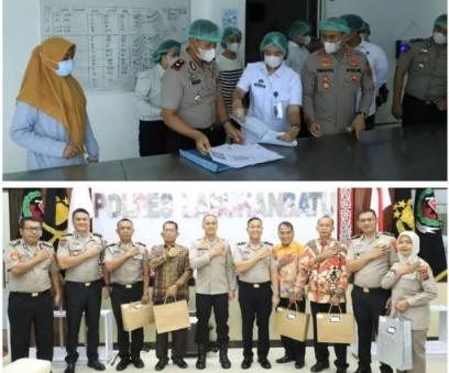 Kapolres Labuhanbatu Tinjau Dapur SPPG, Pastikan Pengelolaan dan Kualitas Makanan Sesuai SOP