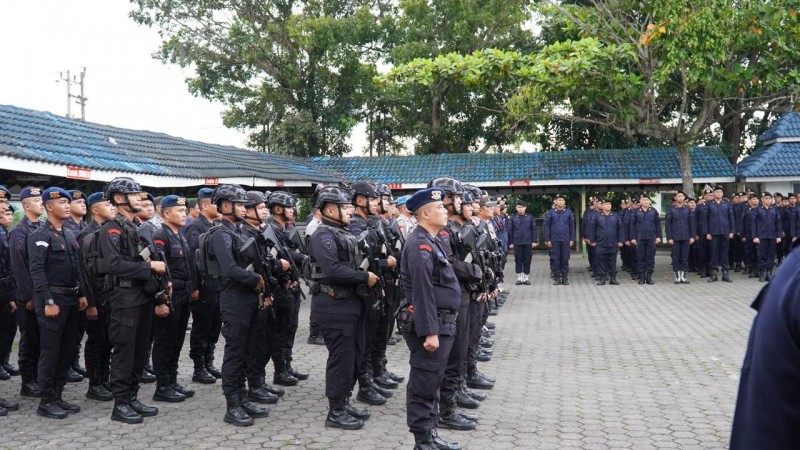 Razia Gabungan Skala Besar di Rutan I Medan Libatkan TNI dan Brimob Bersenjata Lengkap, Ini Hasilnya