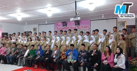 Bupati Labuhanbatu Hadiri Pengukuhan Perdana Siswa Baru SMA Swasta Tunas Karya Unggul Berasrama Rantauprapat