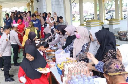Polres Labuhanbatu Kembali  Gelar Warung Polri Presisi Minggu ke-22