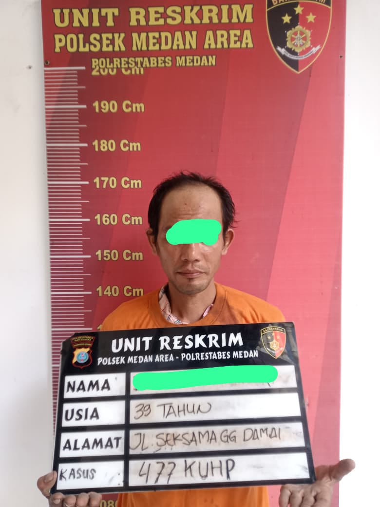 Maling Gasak Perhiasan dan Laptop untuk Beli Narkoba