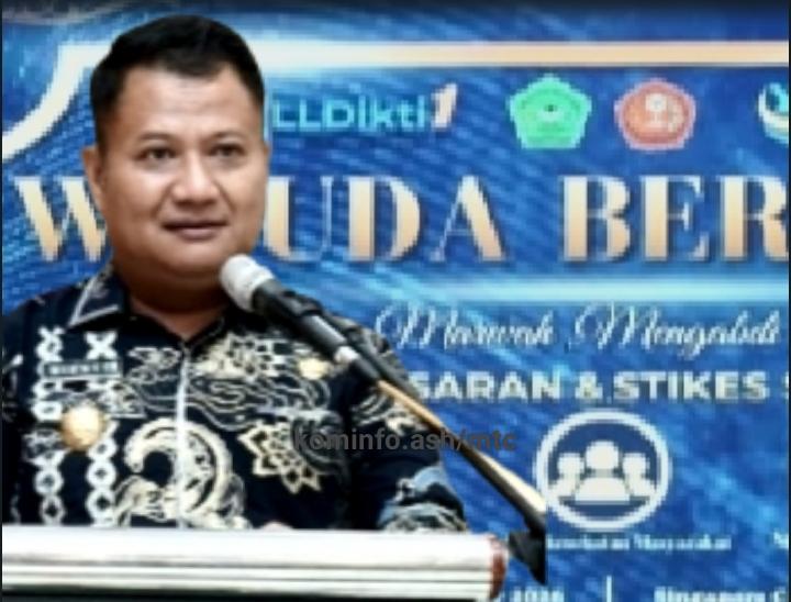 Rianto Berikan Apresiasi Kepada 393 Lulusan STIKES Asyifa Kisaran