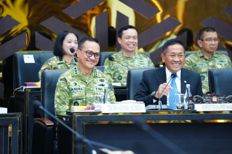 Asrenum Panglima TNI Bersama Wamenhan RI Bahas RUU Reforma Agraria