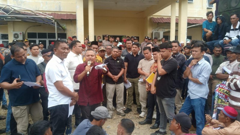 DPRD Palas Dukung Dan Siap menjadi Inisiator Pembentukan Perda Tanah Hak Ulayat Masyarakat Hukum Adat